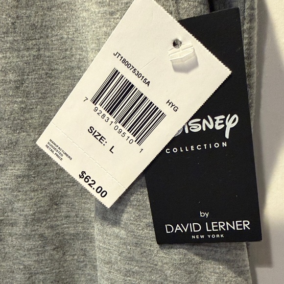 Disney Gray Tank Top with Classic Mickey Face - Picture 3 of 5